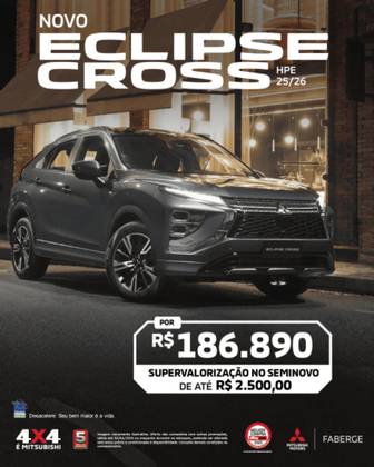 MITSUBISHI ECLIPSE CROSS 1.5 MIVEC TURBO GASOLINA HPE CVT
